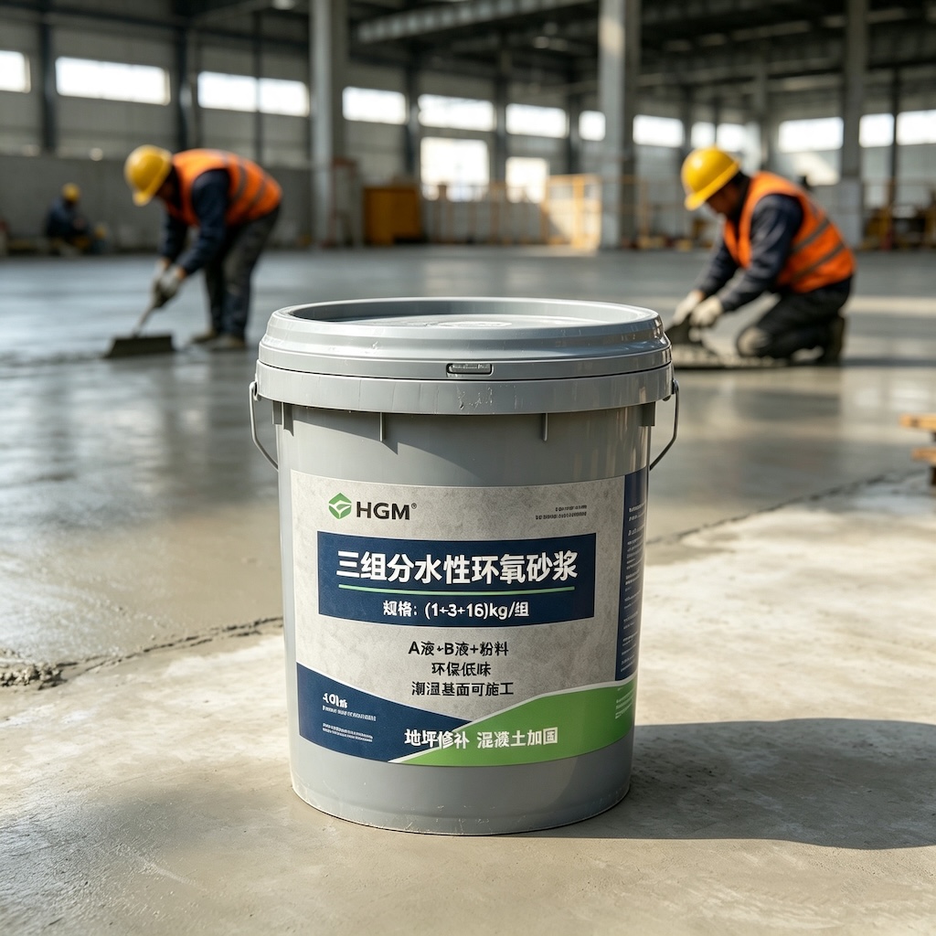 红古三组份水性环氧砂浆